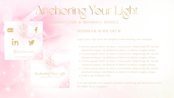 MEGA BUNDLE - Anchoring Your Light Lightcode & Sacred Branding Bundle